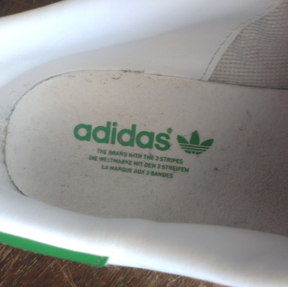 Stan Smith Adidas size 13 Men's tennis shoes- Green and White- sneakers - Picture 8 of 16